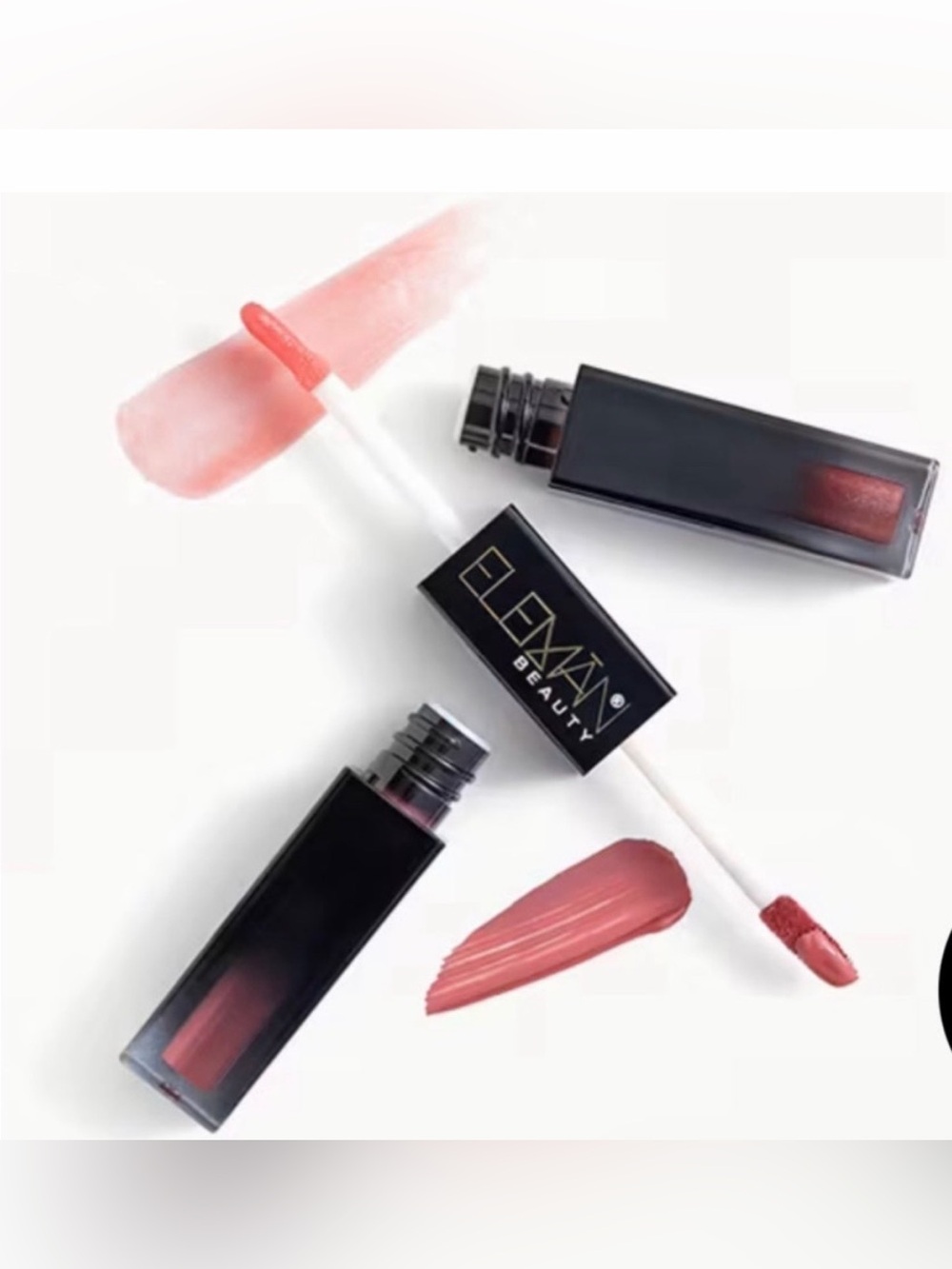 Eleman Beauty Ibiza Dual end Liquid Lipstick 2.0 ml each end NIB.